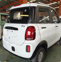 Nouveau Longue Portée Basse Vitesse 4 Places Conduite À Droite Avec 4 Roues Personnes Âgées Sans Permis De Conduire Adulte EV Mini Voiture Électrique