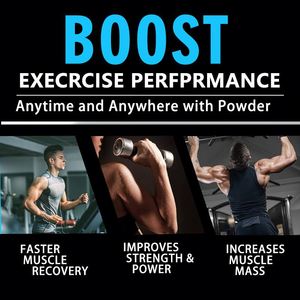 OEM/ODM Creatina Monohidratos Muscle Builder Suplementos deportivos Pre entrenamiento Creatina micronizada Monohidrato en polvo 400g - Product Image 6