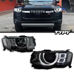 TYPY Nuevas Luces Delanteras para Land Cruiser LC300 2022-2023, Faros LED de Proyección, Luces de Circulación Diurna, 36V 100W 8000 Lúmenes - Product Image 2