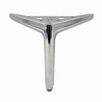 Pieds de meubles en métal modernes Pinlong bricolage remplacement pour armoire canapé canapé Table chaise lit Support