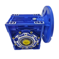 NMRV40 40:1 Ratio Worm RV 0.18kw Réducteurs de vitesse Boîte de vitesse automatique Transmission à bride Arbre monté ODM Boîte de vitesse personnalisable
