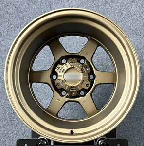 Rines TE37 de 16 Pulgadas 6x139.7, Rines para Auto 6x5.5, Rines Todoterreno 4x4 para <span class=keywords><strong>Toyota</strong></span> 4Runner, Tacoma, <span class=keywords><strong>Hilux</strong></span>, Sierra, Silverado - Product Image 2