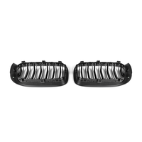 Calandre avant double lamelles noir brillant pour BMW X3 F25 LCI X4 F26 2014-2018 en ABS, vente en gros