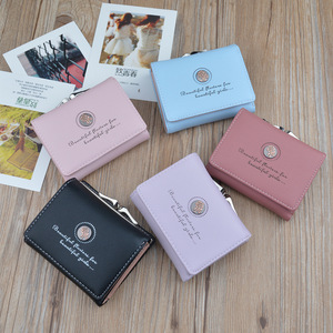Delle donne Mini Borsa, retro del fiore <span class=keywords><strong>femminile</strong></span> studente di tre volte <span class=keywords><strong>Portafoglio</strong></span> - Product Image 3