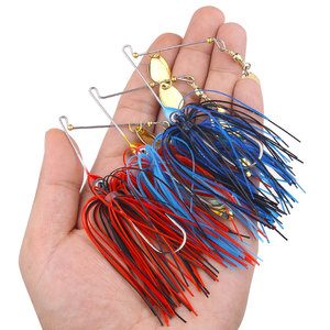 Hengjia Spinnerbait da Pesca 11g a Pale Multiple Esca per Spigola e <span class=keywords><strong>Luccio</strong></span> - Product Image 2