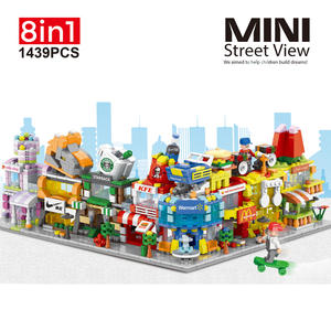 Jouets de <span class=keywords><strong>construction</strong></span> éducatifs de la série <span class=keywords><strong>Mini</strong></span> Shop Business Street View 2025, ensembles de blocs de <span class=keywords><strong>construction</strong></span> de ville, <span class=keywords><strong>mini</strong></span> modèle de briques pour enfants - Product Image 6