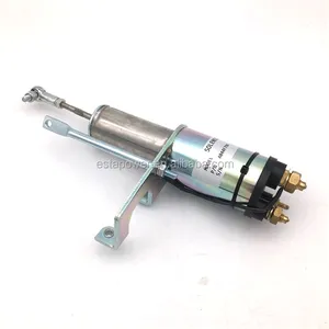 Engine stop solenoid A044F796 12V ONAN X2.5-G2 A044F794 A032X741 S746384 SS93411 12V for S3.8, C44D5 4BT, 6BT