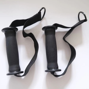 Attrezzatura Economica per <span class=keywords><strong>Pilates</strong></span> Reformer INIKO con Maniglie e Cinghie - Nylon/Plastica Nera - Product Image 1