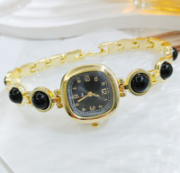 Montre-bracelet à quartz pour femme avec strass et bracelet diamanté, style mode et mignon, cadeau pour fille