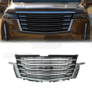 Grille de pare-chocs avant de voiture, grilles de course, grille de pare-chocs pour Cadillac Escalade 2019-2020, kit carrosserie, accessoires automobiles - Product Image 6