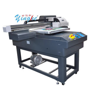 Imprimante à jet d'encre UV à plat à grande vitesse automatique industrielle multicolore en ligne pour carte - Product Image 1