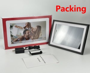 Cadre photo numérique personnalisé DIY avec écran tactile HD IPS <span class=keywords><strong>de</strong></span> 10,1 pouces, WiFi, <span class=keywords><strong>vidéo</strong></span> via l'application Frameo, 16 Go, rotation automatique - Product Image 6