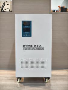 Однофазный 10kva 15kva 20kva 30kva 40kva автоматический Электрический стабилизатор напряжения 220v Avr - Product Image 2