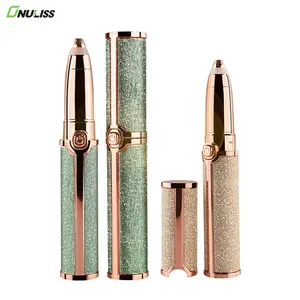 ONULISS 2 in 1 Beauty Products Facial Lipstick Hair Removal Women Electric Eyebrow Trimmer Epilator