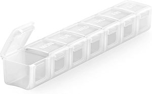 Nuevo Organizador de Pastillas 2024, Pastillero Grande de Plástico con 7 Compartimentos, Organizador de Medicamentos para 7 Días - Product Image 4