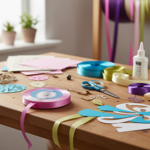 Il Nastro in Raso 1.0m 25y Viola Forniture per Artigianato - Product Image 2