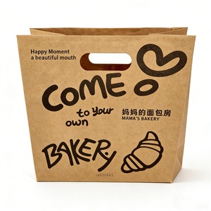 <span class=keywords><strong>Bolsas</strong></span> de <span class=keywords><strong>Papel</strong></span> Kraft Biodegradables con Diseño Personalizado KM para Alimentos, <span class=keywords><strong>Bolsas</strong></span> de <span class=keywords><strong>Papel</strong></span> Kraft para Llevar <span class=keywords><strong>Pan</strong></span> con Asas - Product Image 1