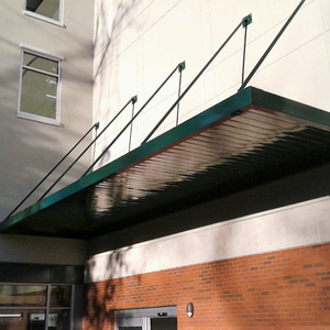 Prima Aluminum PC Awning Canopy with Polycarbonate Solid Garages, Canopies & Carports Car Parking Glass Canopy Metal Carton Box