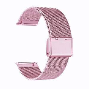 Pour <span class=keywords><strong>Huawei</strong></span> <span class=keywords><strong>GT3</strong></span> <span class=keywords><strong>42mm</strong></span>/46mm SmartWatch Band GT GT2 <span class=keywords><strong>42mm</strong></span> Bracelet milanais en acier inoxydable Bracelet universel 20/22mm Bracelet de remplacement - Product Image 1