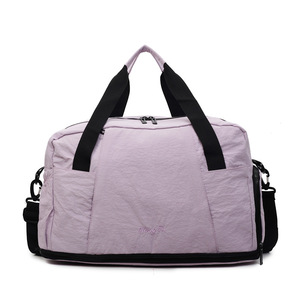 Sac de voyage pliable multifonctionnel grande capacité avec logo personnalisé, séparation sec/humide, et sac à chaussons intégré - Product Image 5