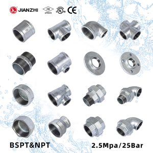 Réducteur excentrique de salle de bain Jianzhi, prix compétitif, raccords de plomberie en fonte malléable NPT - Product Image 2