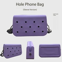 Sac à main tendance en EVA mini bandoulière pour femmes, sport de plein air, voyage, imperméable, léger, sac à bandoulière avec trous perforés
