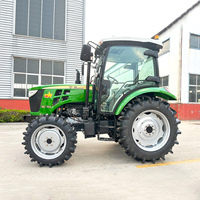 Traktor Pertanian Berkualitas Baik 50hp 60hp 80hp 90hp 100hp 120hp 140hp 160hp 4WD Mesin Pertanian Roda Kecil Traktor Mini Pertanian