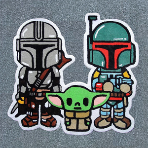 Tapis personnalisés de personnages de dessins animés Tapis personnalisés Tapis tuftés à la main - Product Image 1