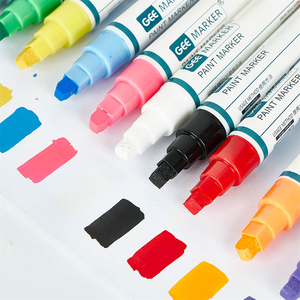 Gee Brand 3mm/6mm/10mm Permanent Fabric Paint <strong>Pen</strong> Waterproof Quick-drying Oil Marker Industrial <strong>Repaint</strong> Non-fading Wholesale Custom Factory - Product Image 6