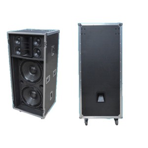 Altavoz de escenario Guangdong Huiyin de 18 pulgadas, doble woofer de 15 y 18 pulgadas, montaje en rack, portátil con ruedas para actuaciones móviles y bodas - Product Image 1