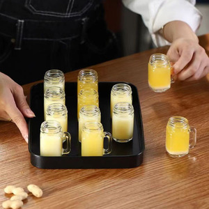 Bán buôn 1oz thủy tinh nhỏ tùy chỉnh nhỏ Mason Jar với nắp lọ thủy tinh với xử lý DIY 35ml - Product Image 4