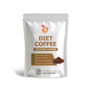 Café Herbal Instantané pour le Contrôle de l'Appétit et le Soutien Métabolique, Torréfaction Moyenne avec Berbérine et Chrome pour Réduire les Fringales et Équilibrer le Système - Product Image 1