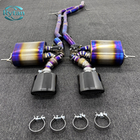 Système d'échappement Rytan Valved ou Valvetronic en titane Catback pour Porsche Cayenne E3 TURBO 2021 GT V8 4.0 sans embout