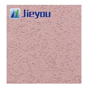 Jieyou, лидер продаж, Экологически чистая краска для внутренних стен, неорганическое порошковое покрытие, твердые формы, текстурная краска
