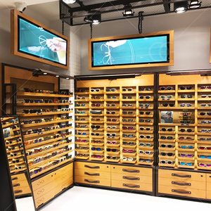 Giá Trưng Bày Cửa Hàng Kính Mắt Tủ Trưng Bày Kính Hiện Đại Kệ Trưng Bày GỖ Kính Râm Chuyên Nghiệp Tủ Trưng Bày Cửa Hàng Kính Mắt Thời Trang - Product Image 2