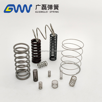 Ressorts de compression spirales personnalisés en acier inoxydable, certifiés ISO, placage zinc coloré, toutes tailles et matériaux, OEM, usine de Shanghai pour