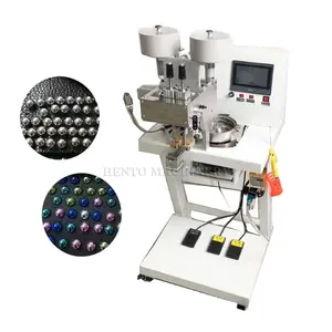 Máquina de fixação de pérolas de longa vida útil/máquina automática de fixação de miçangas/máquina de ajuste de pérolas manual