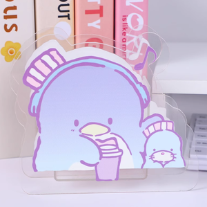 Vigreat personnalisé mignon dessin animé conteneur acrylique porte-stylo Anime bureau Logo personnalisé <span class=keywords><strong>Kawai</strong></span> porte-stylo en plastique avec cadre <span class=keywords><strong>Photo</strong></span> - Product Image 6