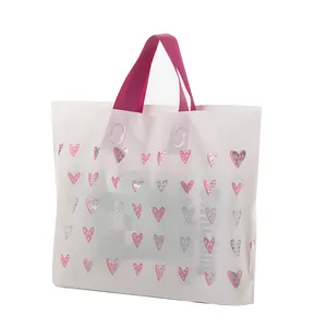 Пластиковая сумка с индивидуальным логотипом для подарков, упаковка из пластика