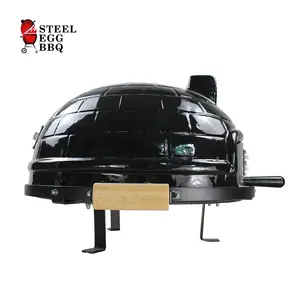 SEB mini horno/ofen portátil estilo de ladrillo al aire libre pizza horno de leña