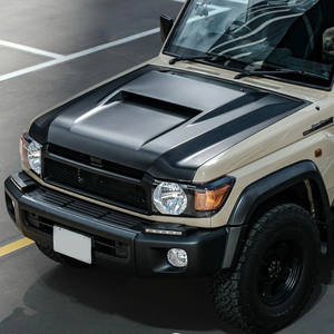 Venta al por mayor <span class=keywords><strong>FJ</strong></span> <span class=keywords><strong>Cruiser</strong></span> Grill Parachoques delantero <span class=keywords><strong>Parrilla</strong></span> delantera decorativa estilo logo Land <span class=keywords><strong>Cruiser</strong></span> Pick-up FJ70 FJ75 Parrillas de coche - Product Image 3