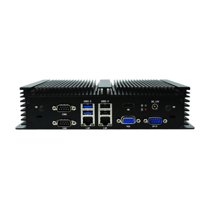 EGLOBAL Mini PC industriel sans ventilateur conçu sur mesure Intel Core 4278U I5/4578U I7 Dual Cores <span class=keywords><strong>2</strong></span> LAN 6 COM 8 USB <span class=keywords><strong>2</strong></span> Display US Plug - Product Image 1