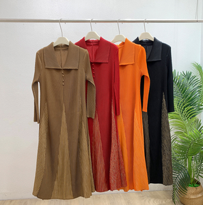 Robe plissée modeste pour femmes, design tendance, vente en gros, haute qualité, taille unique, pour l'église, ODM, décontractée, Vestidos - Product Image 3