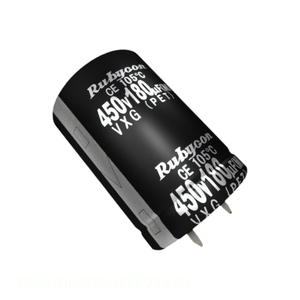 Distributeur agréé 25VXG10000MEFC22X50 CAP ALUM 10000UF 20% 25V SNAP TH Through Hole 10000 uF Condensateur - Product Image 1