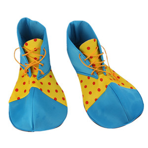 Scarpe <span class=keywords><strong>da</strong></span> Clown in poliestere per adulti in vendita <span class=keywords><strong>accessori</strong></span> per Costume <span class=keywords><strong>da</strong></span> Clown - Product Image 6