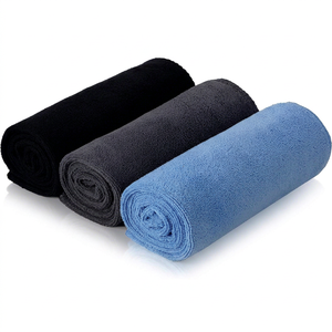 Serviette de nettoyage en microfibre compressée tricotée de haute qualité, écologique, biodégradable, non tissée, séchage rapide, pour cuisine et salle de bain - Product Image 1