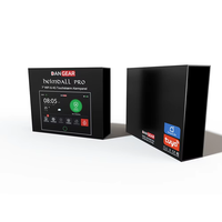 Boîte cadeau à fermeture magnétique avec insert en EVA, emballage en carton rigide noir pour produits électroniques, cadeaux, vente au détail