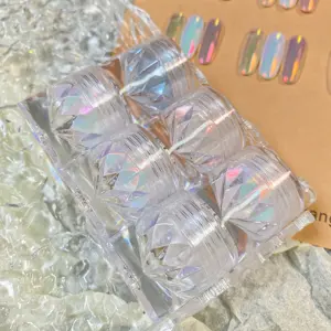 Phiên Bản Mới Ánh Trăng Móng Tay Bột Tắc Kè Dây Aurora Bột Acrylic Bột Cho Móng Tay Nghệ Thuật