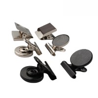 Pince à fer magnétique pince en métal réfrigérateur magnétique 31/38/50mm Ferrite bureau stockage entrepôt pince à billets