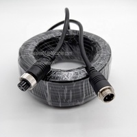 GX12 2PIN IP68 Câble d'extension de moteur de moyeu arrière de bicyclette étanche Connecteur femelle mâle Boîtier Câble Buzz en cuivre pour automobiles